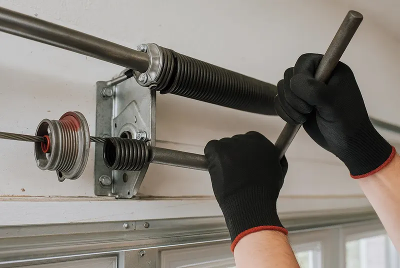 Off Track Door Repair in Sebring